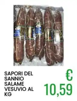 Sugros Sapori del Sannio Salame Vesuvio al kg offerta
