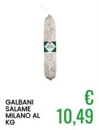 Sugros Galbani salame milano offerta