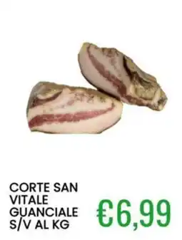 Sugros Corte San Vitale Guanciale offerta