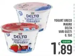La Mimosa Supermercati Yogurt Greco Autentico Delta offerta