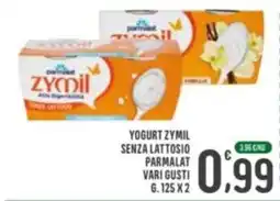 La Mimosa Supermercati Yogurt Zymil senza lattosio Parmalat offerta