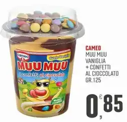 Marketpiù Cameo Muu Muu vaniglia offerta