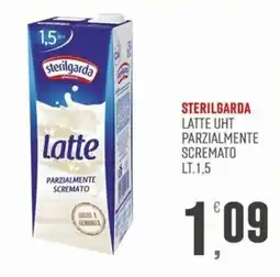 Marketpiù Sterilgarda latte parzialmente scremato offerta