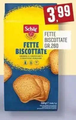 Marketpiù Fette biscottate Schär offerta