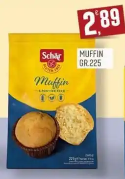 Marketpiù Muffin Schär offerta