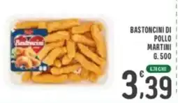 La Mimosa Supermercati Bastoncini di pollo Martini offerta