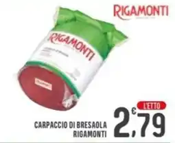 La Mimosa Supermercati Carpaccio di bresaola Rigamonti offerta
