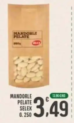 La Mimosa Supermercati Mandorle pelate selex offerta