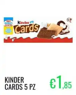 Sugros Kinder Cards offerta