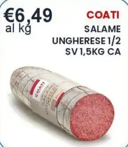 Caramico Coati salame ungherese offerta