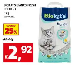 C+C maxigross Biokat's Bianco Fresh Lettiera offerta