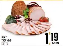 Vibian Dindy tacchino l'etto offerta