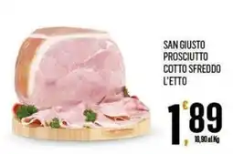 Vibian San Giusto Prosciutto Cotto Sfregato offerta