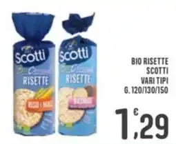 La Mimosa Supermercati Bio risette Scotti offerta