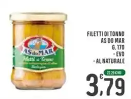 La Mimosa Supermercati Filetti di tonno As do Mar offerta