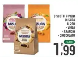 La Mimosa Supermercati Biscotti ripieni Misura offerta