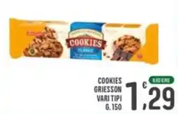 La Mimosa Supermercati Cookies Griesson offerta