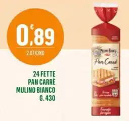 La Mimosa Supermercati Pan Carrè Mulino Bianco offerta