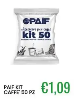 Sugros Paif accessori per caffè kit 50 offerta