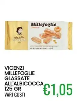 Sugros Vicenzi millefoglie glassate all'albicocca offerta