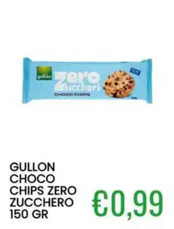 Sugros Gullón Choco Chips Zero Zucchero offerta