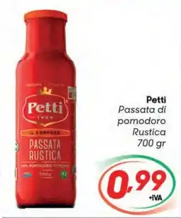 Pac Cash&Carry Petti Passata di pomodoro Rustica offerta