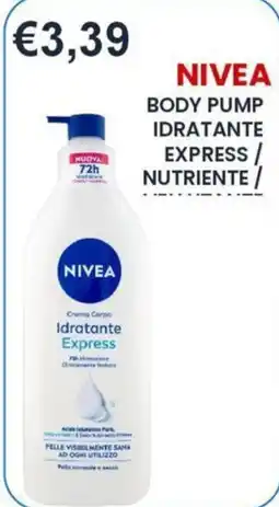 Caramico Nivea Crema Corpo Idratante Express offerta