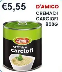 Caramico D'Amico crema di carciofi offerta
