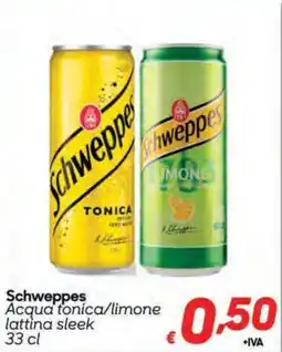 Pac Cash&Carry Schweppes Acqua tonica/limone offerta