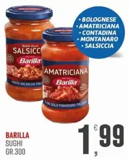 Marketpiù Barilla sughi offerta