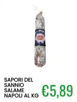 Sugros Sapori del Sannio Salame Napoli offerta