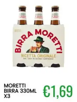 Sugros Birra Moretti offerta