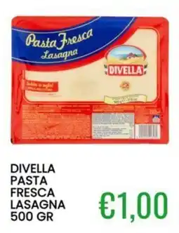 Sugros Divella pasta fresca lasagna offerta