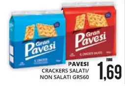 Mazzeo Supermercati Gran Pavesi crackers offerta