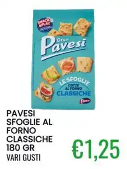 Sugros Gran Pavesi sfoglie al forno classiche offerta