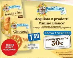 Marketpiù Mulino Bianco Spicchi di Sole offerta