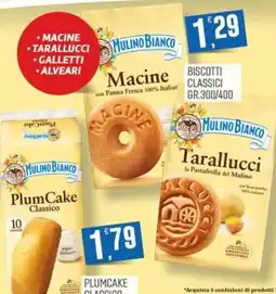 Marketpiù Mulino Bianco Macine offerta