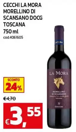 C+C maxigross La Mora Morellino di Scansano offerta