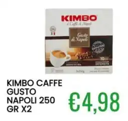 Sugros Kimbo Caffè Gusto Napoli offerta