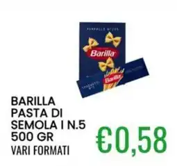 Sugros Barilla pasta di semola i n.5 offerta