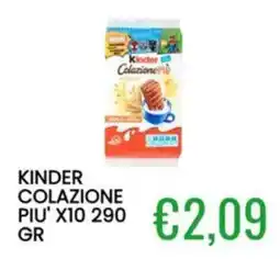 Sugros Kinder Colazione Più offerta