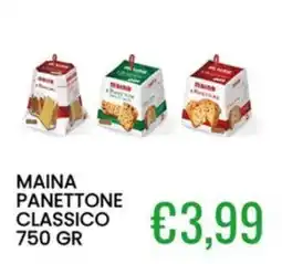 Sugros Maina panettone classico offerta