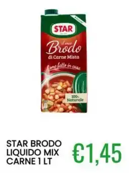 Sugros Star brodo liquido mix carne offerta