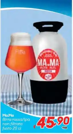 Pac Cash&Carry Ma.Ma Birra rossa/ipa offerta