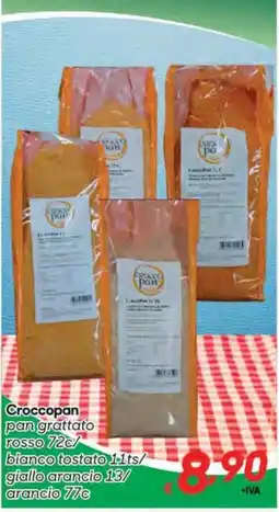 Pac Cash&Carry Croccopan pan grattato offerta