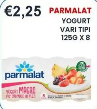 Parmalat yogurt vari tipi