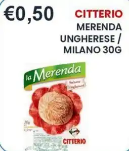 Caramico Citterio Merenda Ungherese offerta