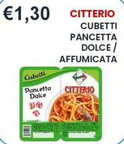 Caramico Cubetti Pancetta Dolce Citterio offerta