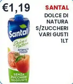 Caramico Santal Dolce di Natura arancia rossa offerta