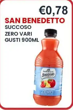 Caramico San Benedetto Succoso Zero Vari Gusti offerta